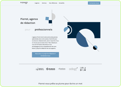 développement du site Wordpress de Pierrot optimisé pour le SEO