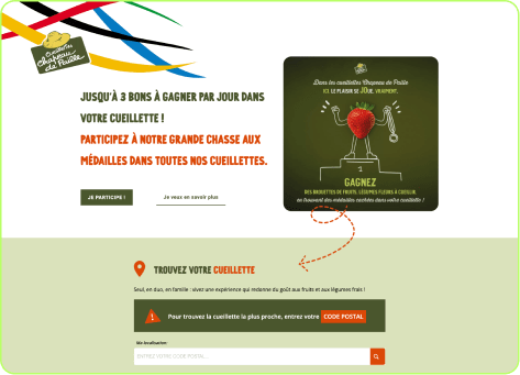 développement wordpress de plusieurs landing page pour Chapeau de paille